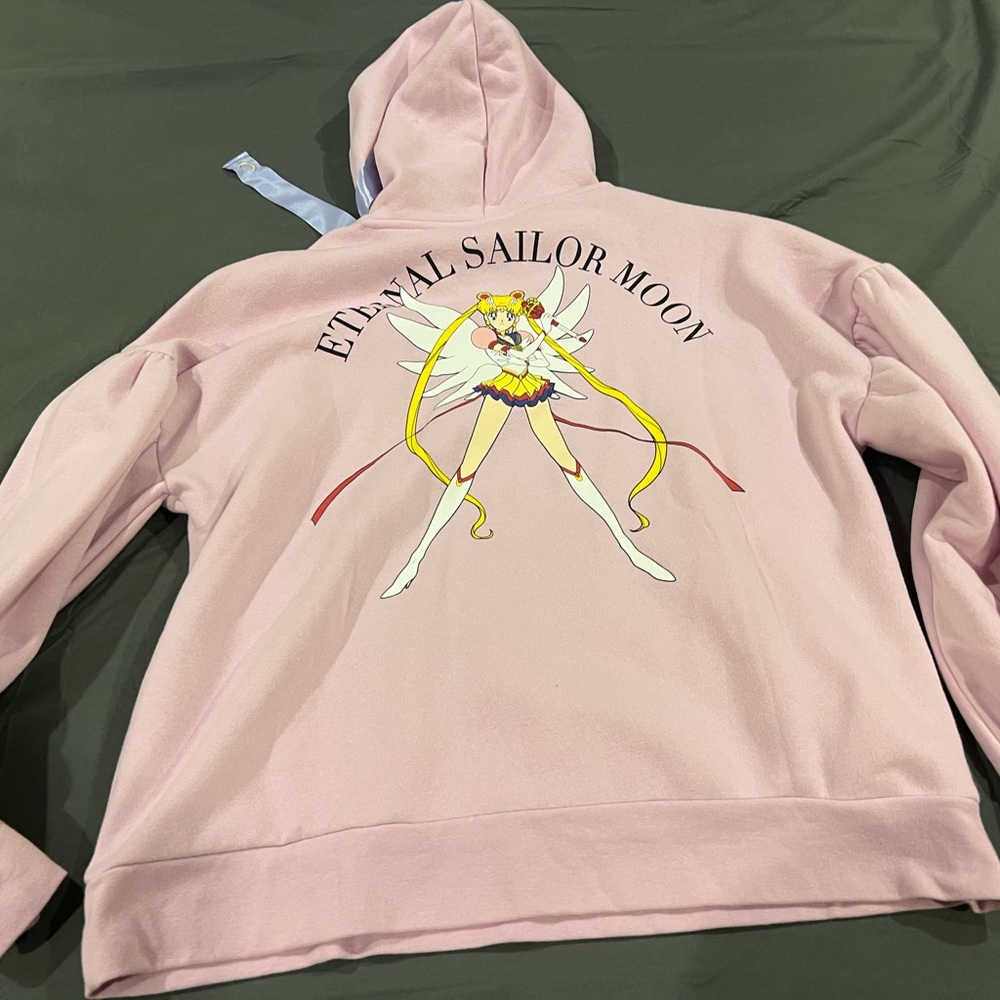 Pink Eternal Sailor Moon Hoodie